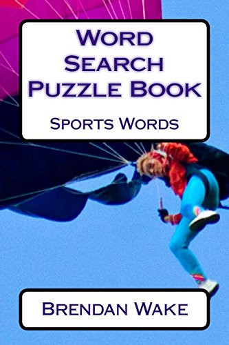 Word Search Puzzle Book Sports Words