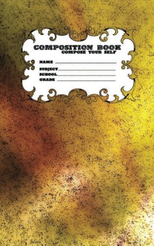 Composition Books Marble 2017 Compose Your Self Name Subject School Grade 200P Composition Notebooks with Multiplication Tables Multi Measure Blue Line 200 Page
