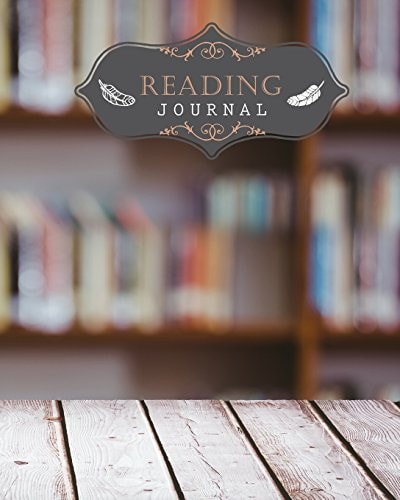 Reading Journal Vintage Books Photos Cover Edition 4,Best Gifts for Book Lovers / Reading Log