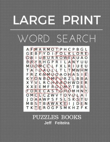 Large Print Word Search Puzzles Books Word Search 50 Puzzles Large Print