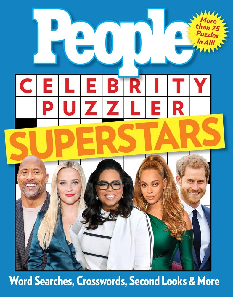 People Celebrity Puzzler Superstars: Word Searches, Crosswords, Second Looks, and More