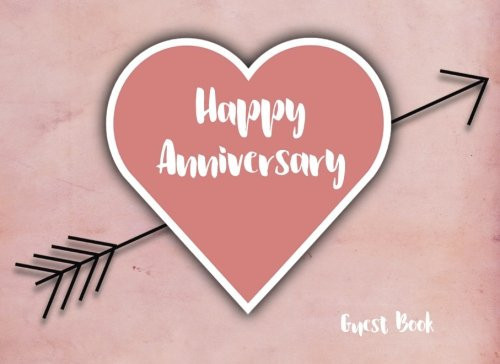 Happy Anniversary Guest Book
