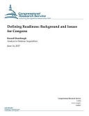 Defining Readiness Background and Issues for Congress