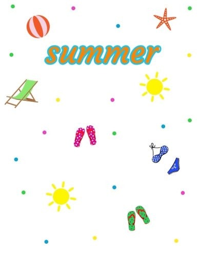 Summer Notebook Journal