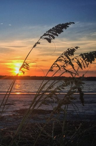 Notebook (Decorative Notebook - Sunset on Hilton Head Island, SC)