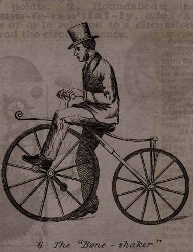 Vintage Bicycle Composition Book