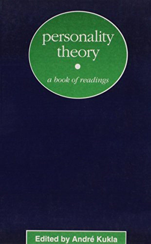 Personality Theory: A Book of Readings