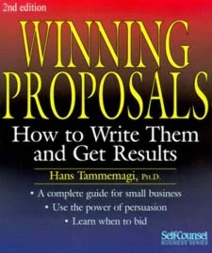 Winning Proposals How to Write Them and Get Results