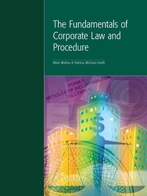 The Fundamentals of Corporate Law and Procedure
