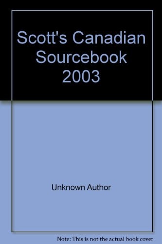 Scott's Canadian Sourcebook 2003