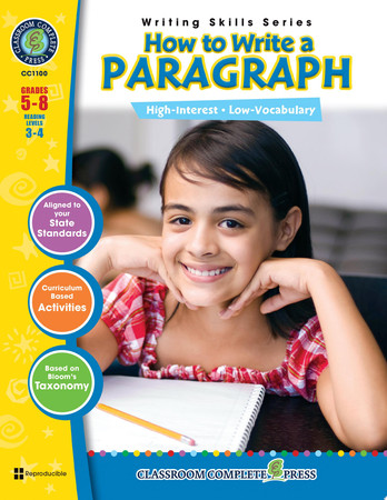 How to write a paragraph
