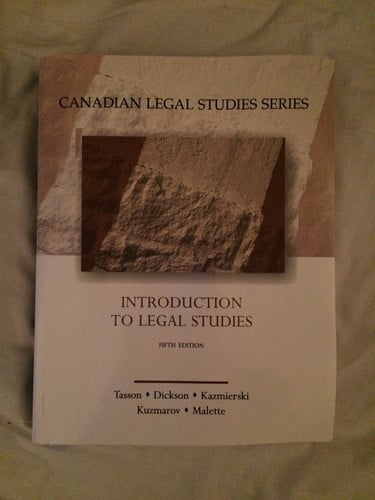 Introduction to Legal Studies