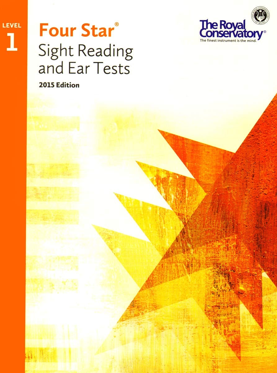 4S01 - Royal Conservatory Four Star Sight Reading and Ear Tests Level 1 Book 2015 Edition