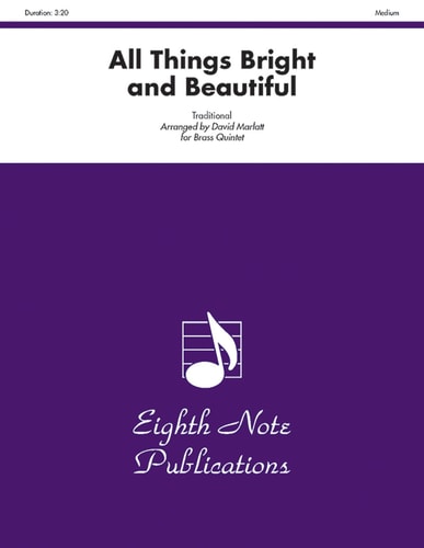 All Things Bright and Beautiful Score & Parts