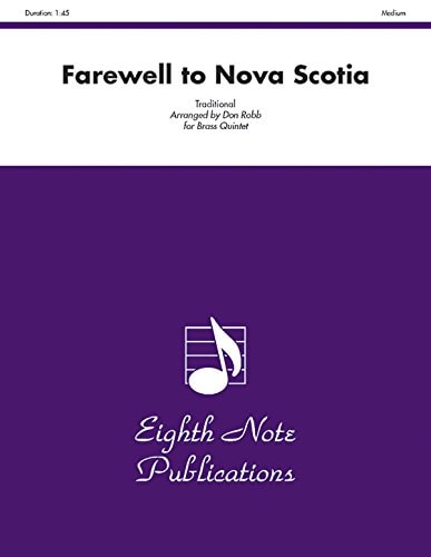 Farewell to Nova Scotia Score & Parts