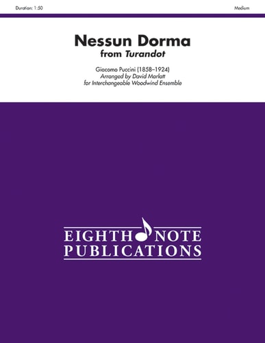 Nessun Dorma (from Turandot) Score & Parts