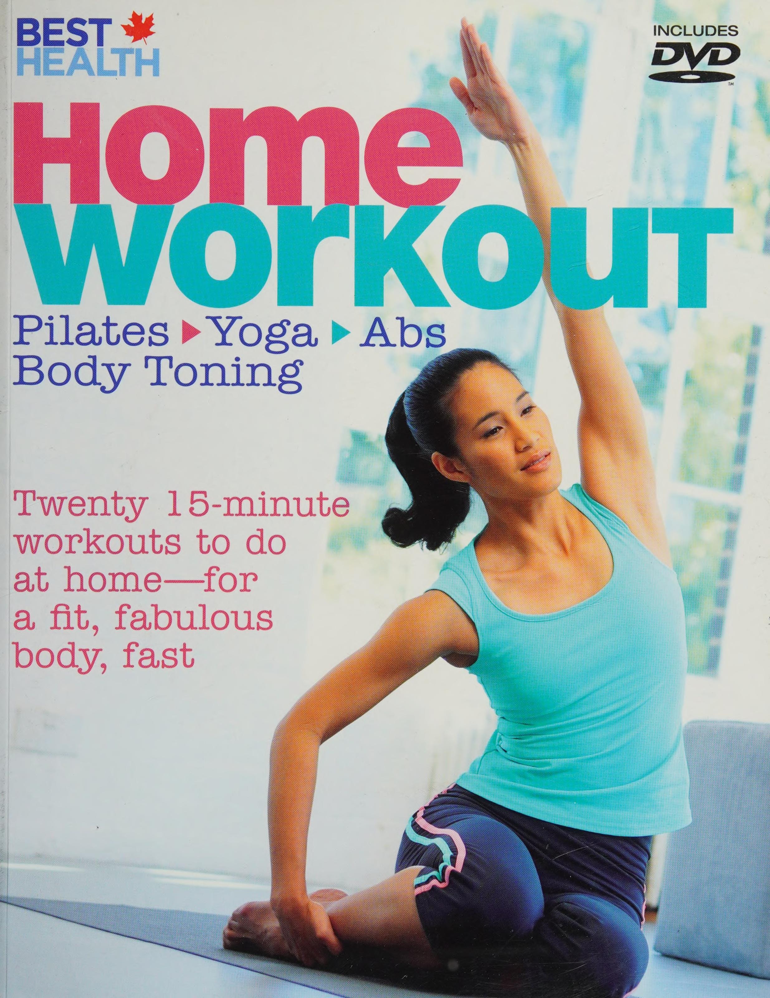 Best Health Home Workout: Pilates Yoga Abs Body Toning with DVD