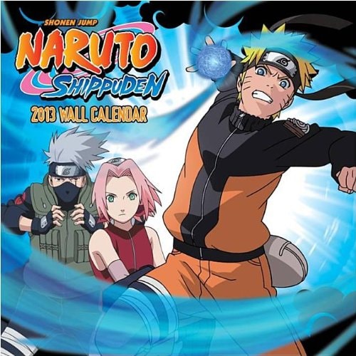Naruto Shippuden 2013 Wall Calendar (English and Multilingual Edition)