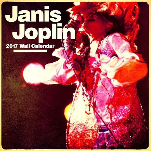 Janis Joplin 2017 Calendar