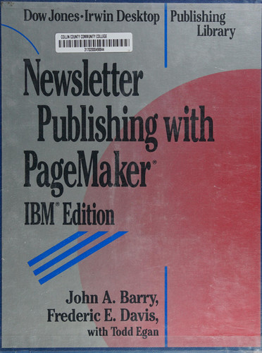 Newsletter Publishing with PageMaker