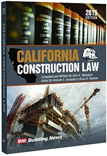 2015 California Construction Law