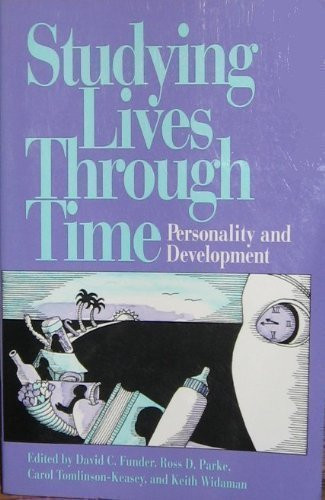 Studying Lives Through Time Personality and Development