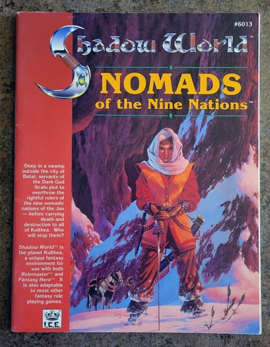 Nomads of the Nine Nations (Shadow World/Rolemaster)