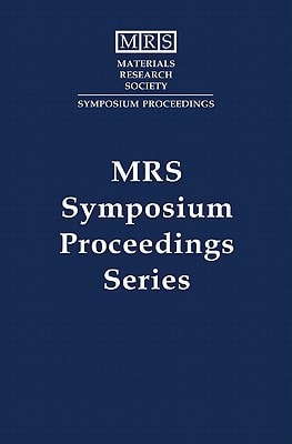Surface Engineering for Manufacturing Applications: Volume 890 (MRS Proceedings)