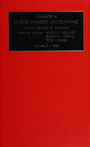 ADV PUB INT ACC V5 (Advances in Public Interest Accounting)