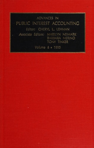 Advances in Public Interest Accounting