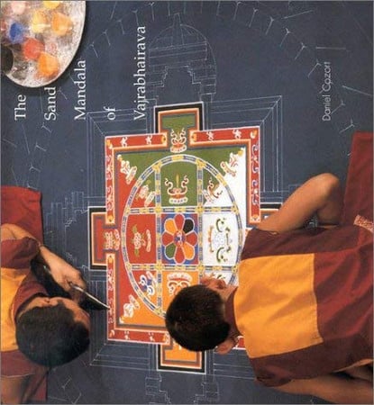 The sand mandala of Vajrabhairava