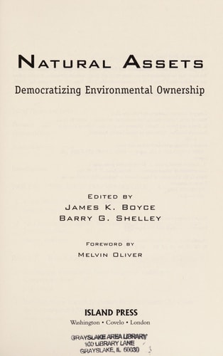 Natural Assets: Democratizing Ownership Of Nature