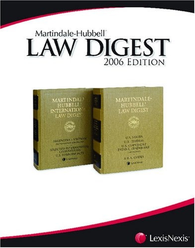 Martindale-Hubbell Law Digest Michigan