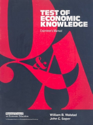 Test of Economic Knowledge Examiner's Manual