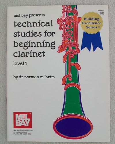 Mel Bay presents Technical studies for beginning clarinet