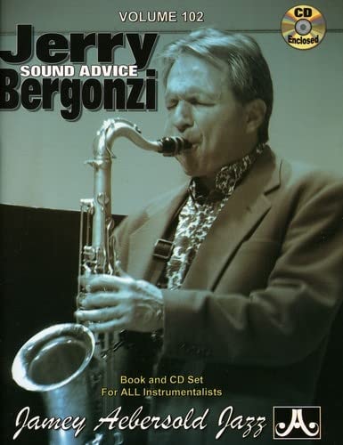 Jamey Aebersold Jazz -- Jerry Bergonzi, Vol 102 Book & CD