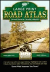 AAA Large Print Road Atlas 2002 Edition