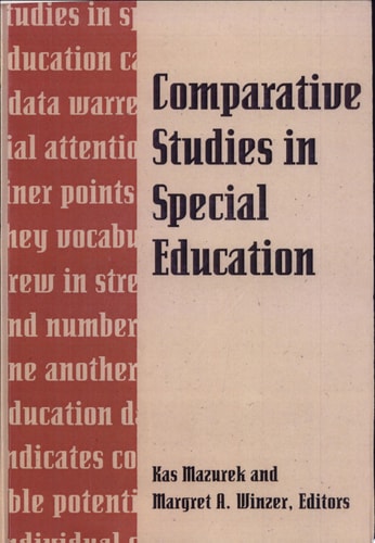 Comparative Studies in Special Education