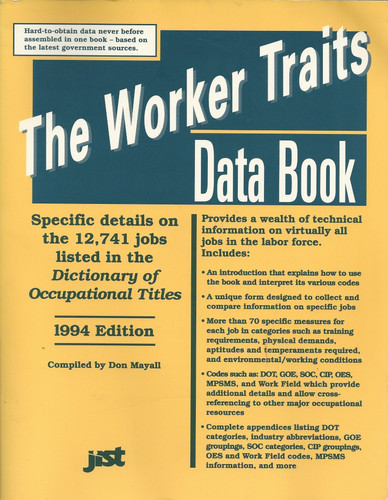 The Worker Traits Data Book