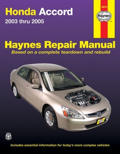 Honda Accord Automotive Repair Manual