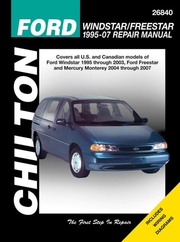 Ford Windstar and Freestar 1995 Thru 2007