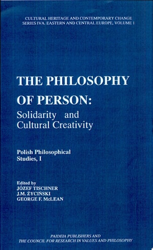 The Philosophy of Person Solidarity and Cultural Creativity
