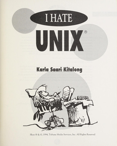 I Hate Unix