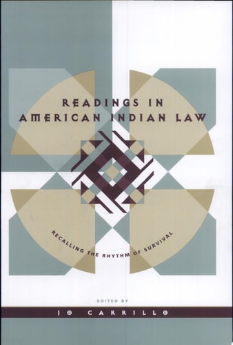 Readings In American Indian Law