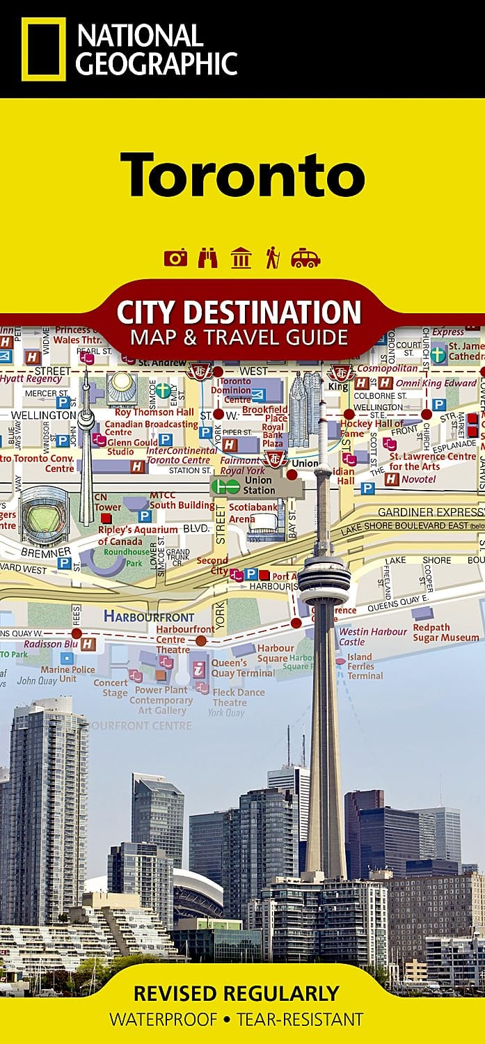 National Geographic Destination City Map: Toronto 2018