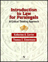 Introduction to Law for Paralegals: A Critical Thinking Approach