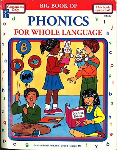 Big Book of Phonics for Whole Language Consonants Only