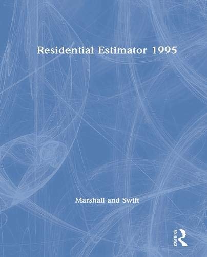 Residential Estimator 1995