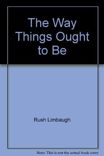 The Way Things Ought to Be