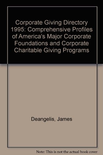 Corporate Giving Directory, 1995